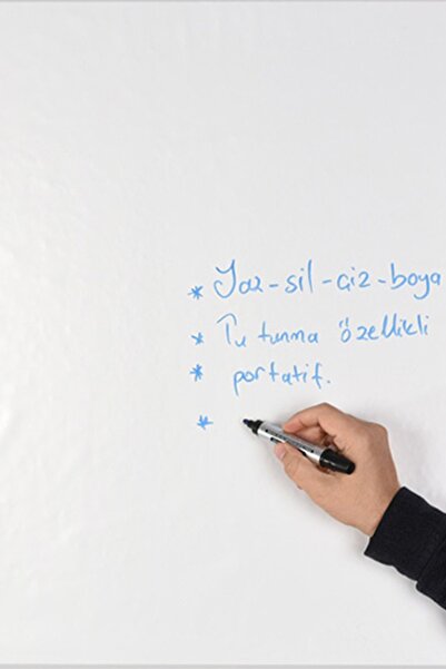 Kaizen Market Manyetik Yapışkanlı Beyaz Manyetik Kağıt Tahta 2 li 120x150