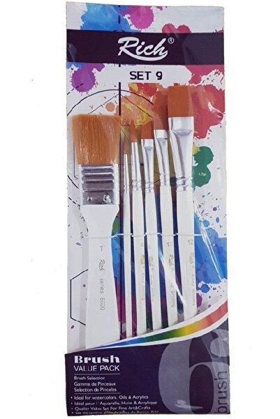 Rich Marka: Keep Smile 6 Lı Zemin Fırçalı Seti Seti 11405 Kategori: Fırça