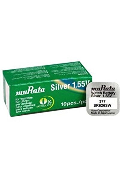 MURATA 1 Adet Sr626sw 377 Japon Malı Saat Pili