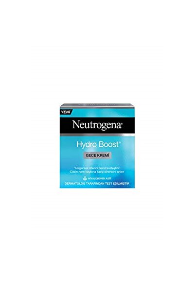 Neutrogena Hydro Boost Gece Kremi, 50 Ml Kategori: Yüz Kremi