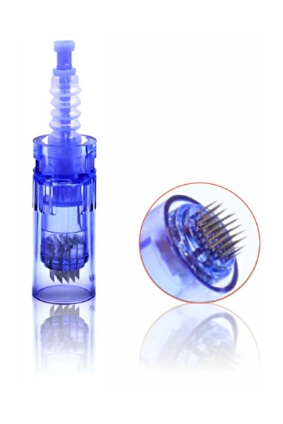 Dermapen Iğnesi (25 Adet - 12 Iğneli Kartuş) Ultıma A6, A1 Ve Klipsli Cihazla...