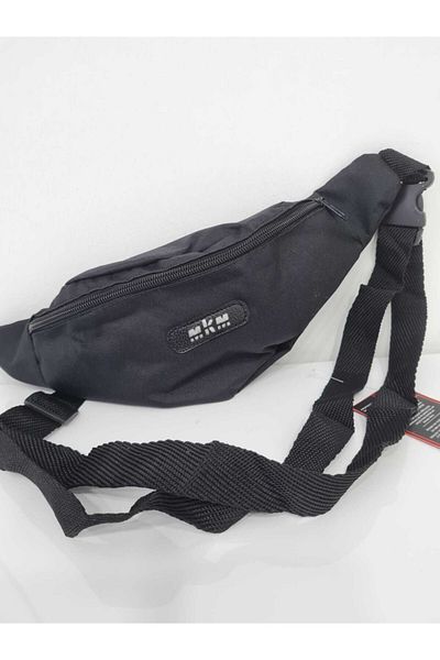 MKM Unisex Shoulder And Waist Bag Black Sporty Bag Rox