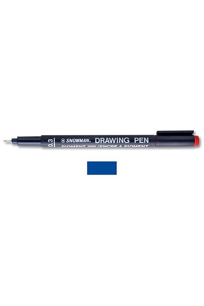 Snowman Brand: 700/d 0.3 Blue Technical Drawing Pen Category: Technical Drawing Pen