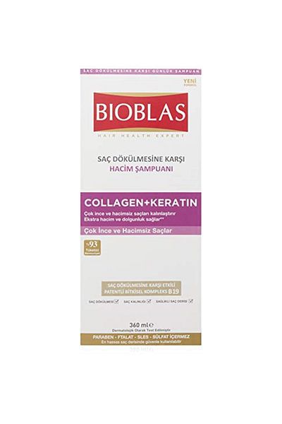Bioblas Brand: 360mlx24 Collagen Volume Shampoo_tr/en/de 1 Pack (1 X 360 Ml) Category: Hair Conditioner