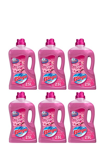 Bingo Fresh Yüzey Temizleyici Pembe Düşler 2.5lt X 6 Adet