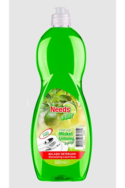 Huncalife Hl Needs Eco Bulaşık Deterjanı 680 Ml - Misket Limonlu