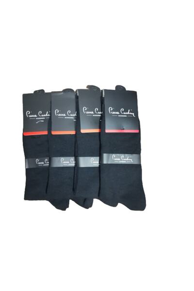 Pierre Cardin Men 6 Pairs of Mixed Color Anthracite and Black Cotton Socket M...