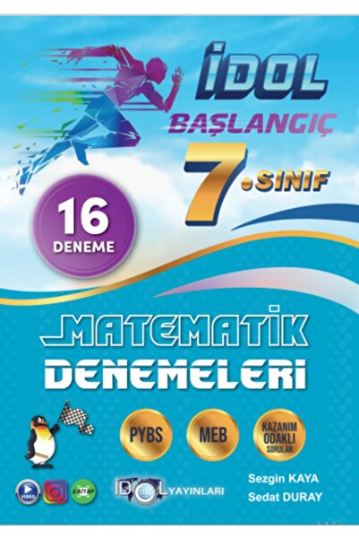 İdol Yayınları Idol 7.sınıf Matematik Denemesi Başlangıç Serisi