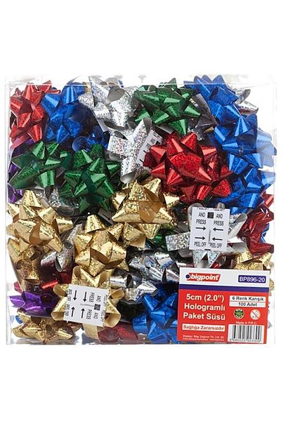 ASMEYAL Brand: Bigpoint Bp896-20 Hologram Package Ornament 2.0'' 100 Pieces Category: Desktop Organizer