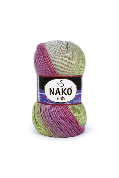 NAKO 100g Πλεκτό Βαλς - 87134 Μοντέλο Κλωστή