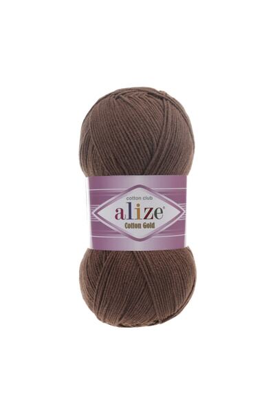 CLK Σετ Κουβερτάκια 5 τεμαχίων Alize Brown - Cotton Gold 493