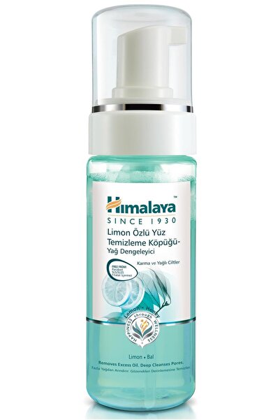 Himalaya Limon Özlü Yüz Temizleme Köpüğü Yağ Dengeleyici 150ml