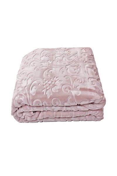 Dinarsu Blanket Embos Romance Single Fall Rose