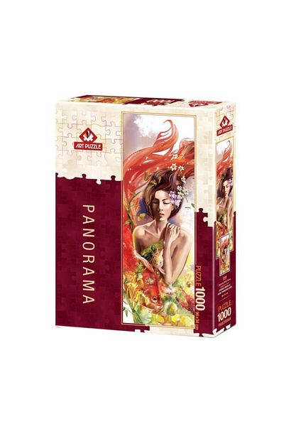 Art Puzzle Dance with Fishes 1000 Piece Panorama Puzzle