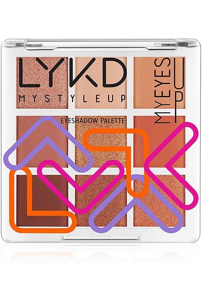 lykd 155 Model New Nude Eyeshadow Palette - Pack of 9