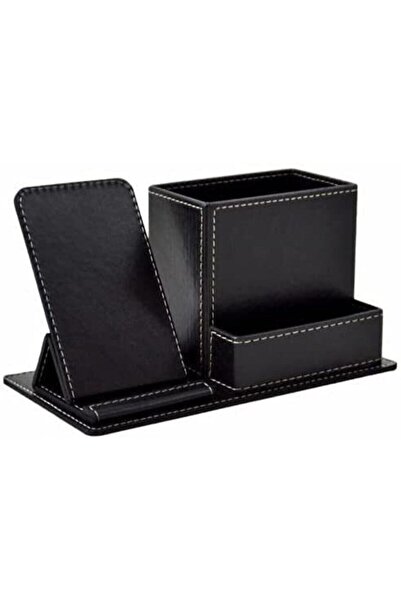 Mimaks Σετ επιτραπέζιου υπολογιστή με βάση τηλεφώνου από συνθετικό δέρμα 3 θέ...