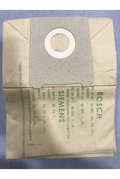 Bosch Siemens Uyumlu 10 Adet Kağıt Torba