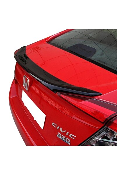 Genel Markalar Civic Fc5 Uyumlu Oem Anatomik Spoiler Piano Black (abs Plastik...
