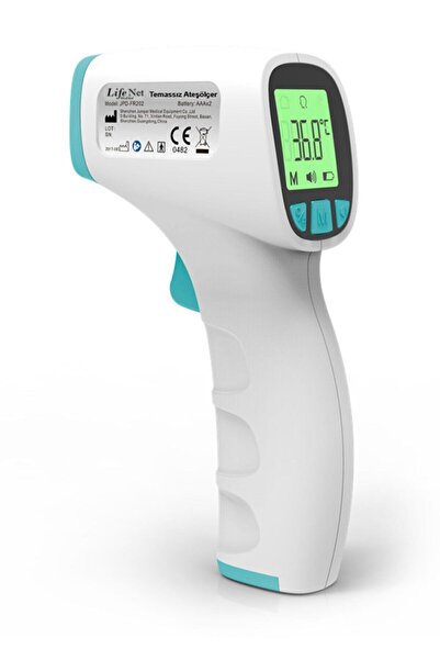 Life Net Medikal Temassız Ateş Ölçer Alından Termometre Jpd-fr202 Turkuaz