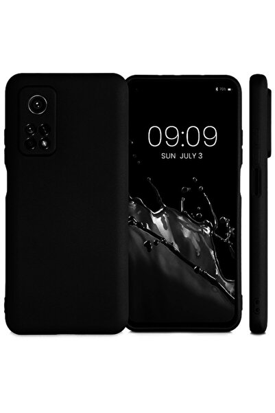 Molly Xiaomi Mi 10t Pro Uyumlu Siyah Guardian Mat Silikon Kılıf