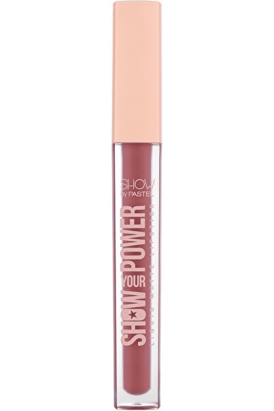 Show by Pastel Marka: Show Your Power Liquid Lipstick No: 601 Kategori: Dudak Parlatıcısı