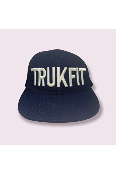 Unisex Trukfit Lacivert Pamuklu Kep Şapka