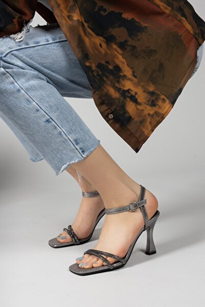 Riccon Dámské boty na podpatku Platinum Sultan0012349