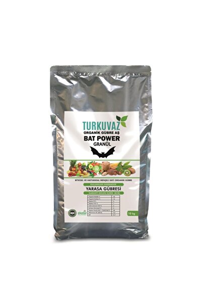 Turkuvaz (10 Kg) Bat Power Organik Granül Yarasa Gübresi