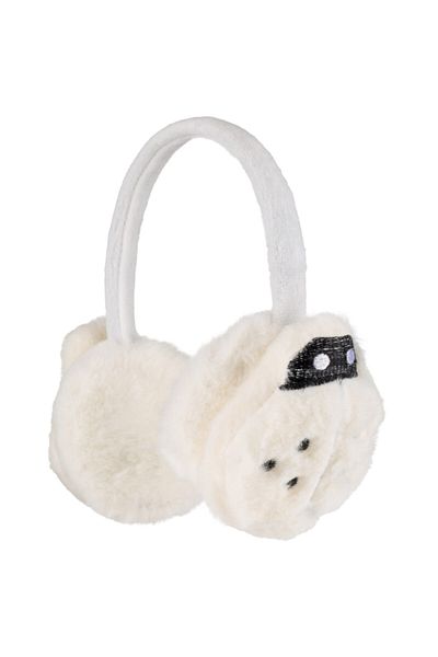 Kitti Beıcı Store Girl's Winter Cream Color Plush Earmuff