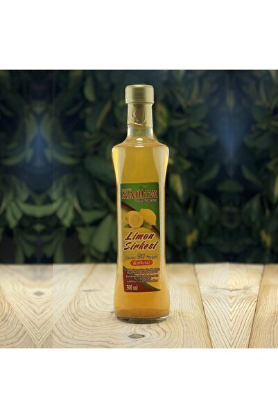Nahita Katkısız Doğal Limon Sirkesi (maydanozlu, Sarımsaklı) 500ml