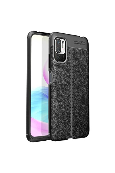 HopyKent Redmi Note 10 5g Kılıf Deri Görünümlü Ultra Koruyucu Ve Sağlam Silik...