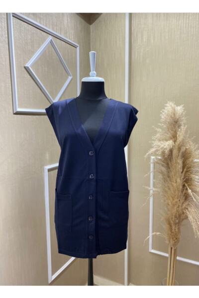 BLUEMOOR سترة نسائية موسمية بأزرار مع جيوب