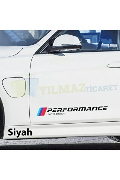 yılmazetic Bmw M Performance Limited Edition Kapı Altı Oto Sticker Etiket Yap...
