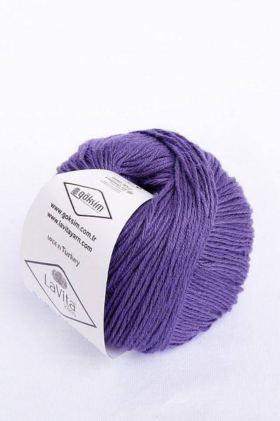 LaVita Yarn Baby Cotton 50 gr Amigurumi, Punch, Hand Knitting Thread, 5 Pack Taka Yarn (LAVENDOR PURPLE-5107)