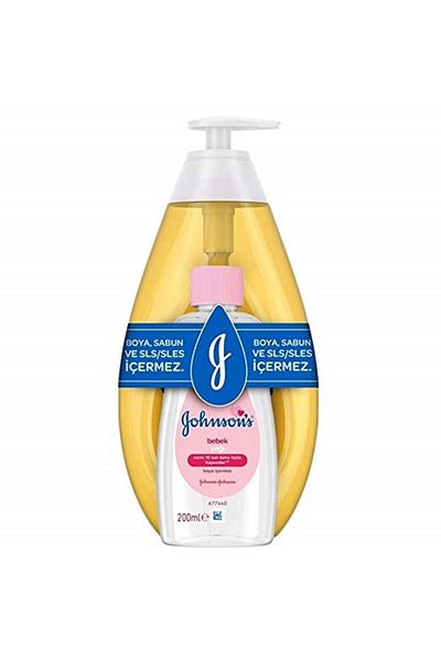 Johnson's 750ml Baby Shampoo and 200ml Baby Oil Set