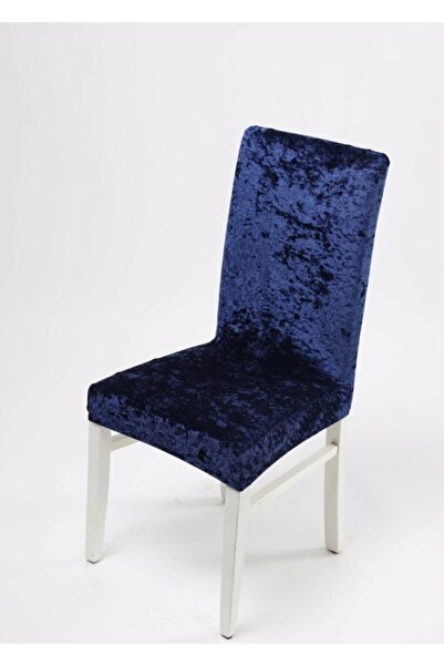 sabirehome Lacivert Renk En Boy Lıkrlı Kadife Kolayca Takılan Standart Sandal...