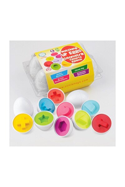 Circle Toys Geometrik Yumurta Eşleme (Matching Up Eggs)