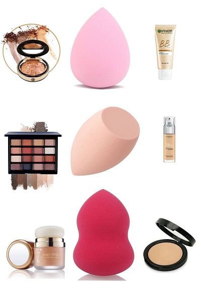 Makeuptime Professional 3 Piece Makeup Sponge Set