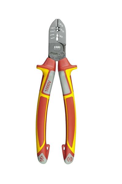 NWS Solingen Felo Kablo Sıyırma Kablo Kesici 190 Mm 1000 Volt Vde