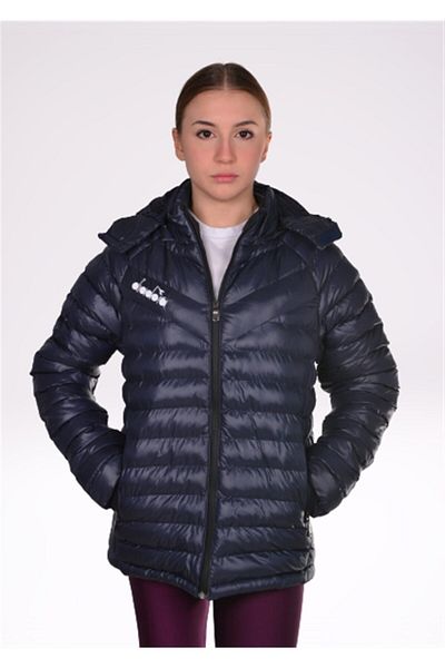Diadora Doru - Palton puf pentru femei bleumarin - Dorukdn