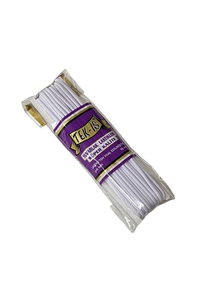 Tek-İş Rubber Hard Soft Laundry Johns Skirt Waist Leg Baby Rubber Round 3mm White 10m