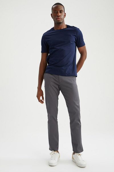 DeFacto Plus Size Regular Fit Crew Neck Basic T-Shirt