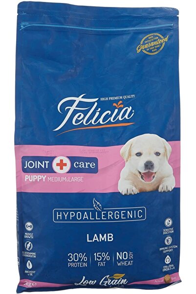 Felicia Large Puppy Orta Ve Büyük Irk Yavru Köpek Maması Kuzu Etli 3kg.