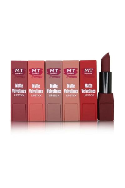 Makeuptime Matte Velvetines 6 Lı Ruj Seti 01