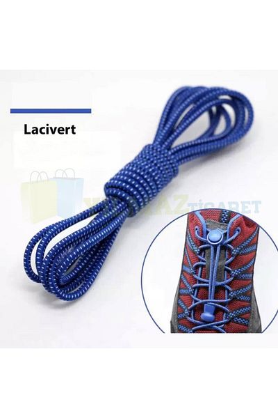 yılmazetic Smart Locking Elastic Shoe Laces 100 cm Super