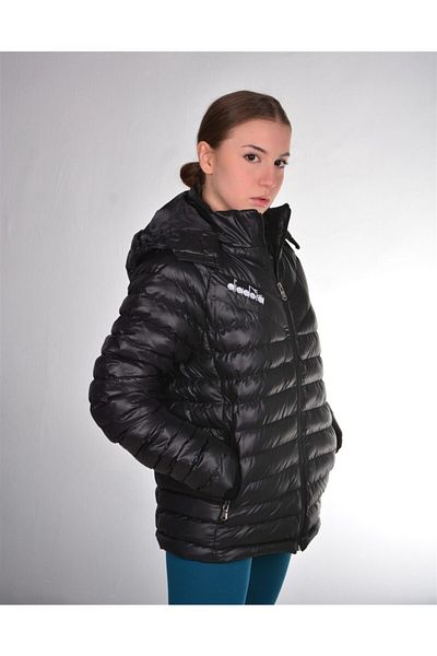 Diadora Palton gonflabil negru pentru femei
