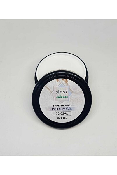 SİMSYCOLOURS Protez Tırnak Premium Opal Jel 50 Ml