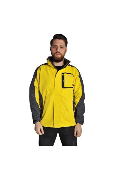 A&C Men's Raincoat Yellow