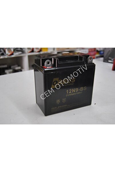 ORBUS 12v 9amper Motosiklet Akü 6 Ay Garanti 135x75x135