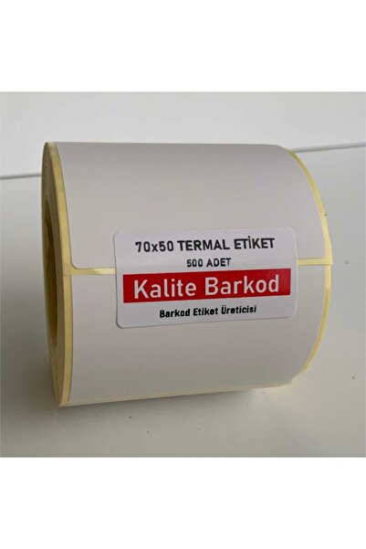 Kalite Barkod 70x50 Termal Etiket | Barkod Etiket |